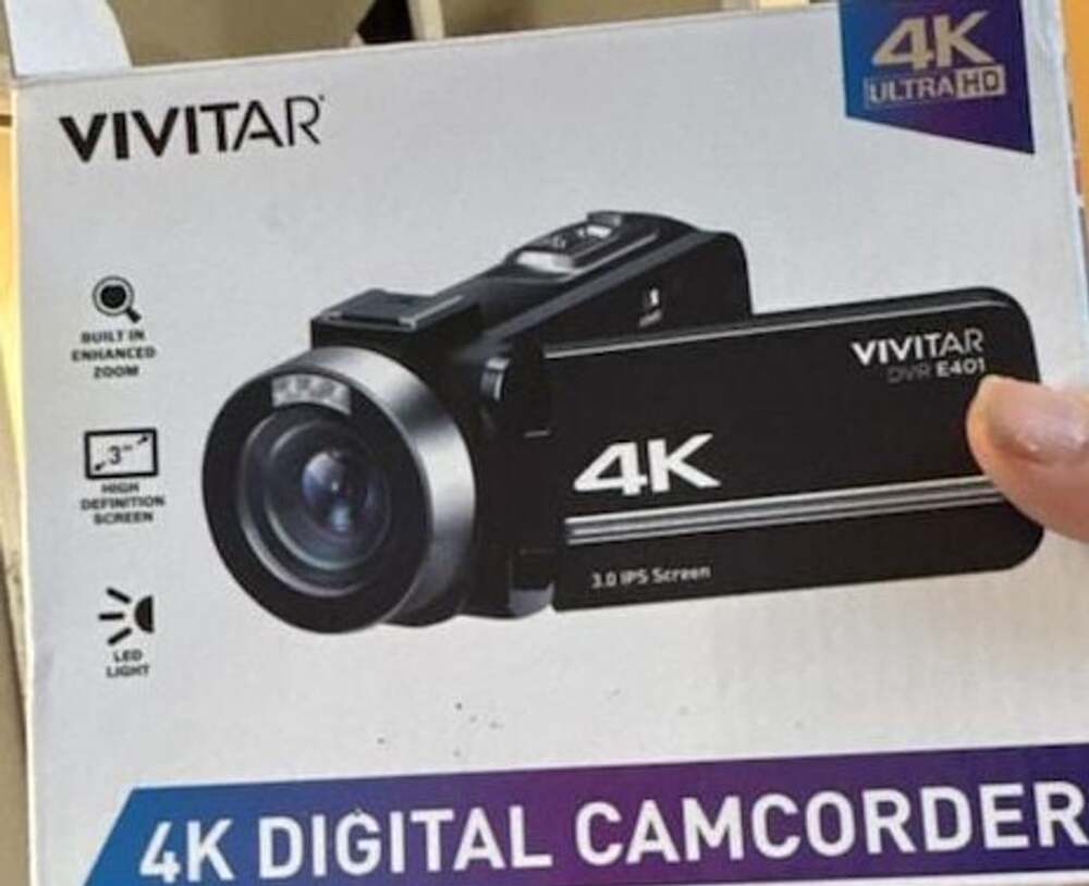 Vivitar 4K Digital Camcorder DVR E401 Black